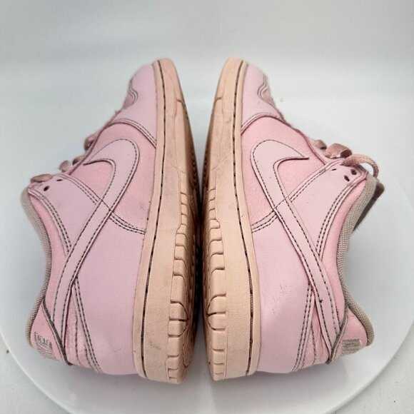 Nike Dunk Low SE Youth Sz 1Y AA3146 601 Triple Prism Pink Leather Training Shoes - Picture 8 of 14